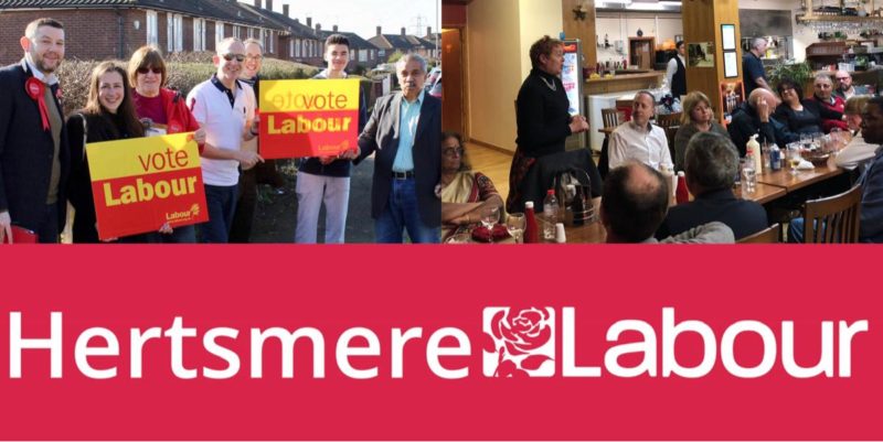 Hertsmere Labour events