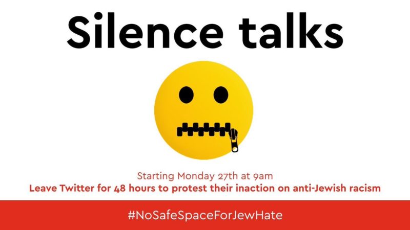 Silence talks: 48 hour social media boycott