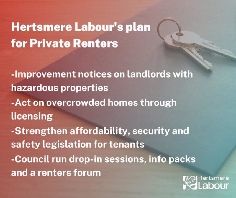 Our 4 point plan for Private Renters