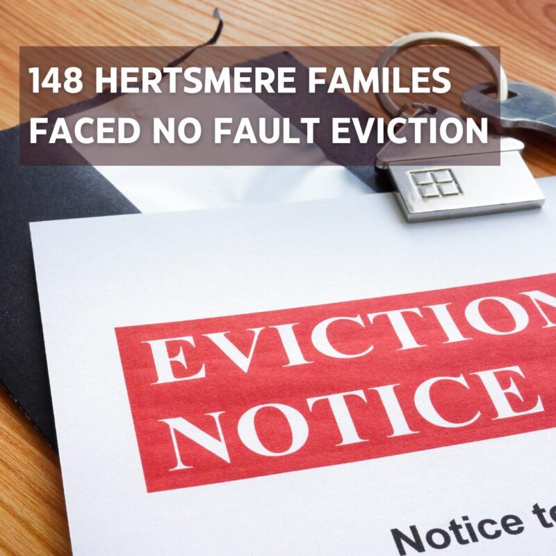 148 Hertsmere families threat of no fault eviction