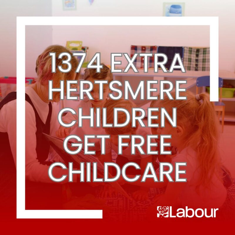 1374 extra kids to get free childcare